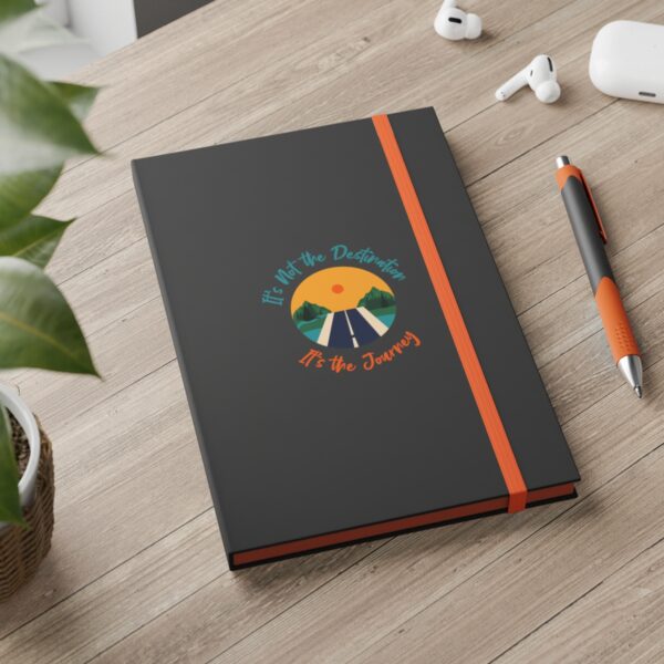 Journey Destination Color Contrast Notebook - Ruled